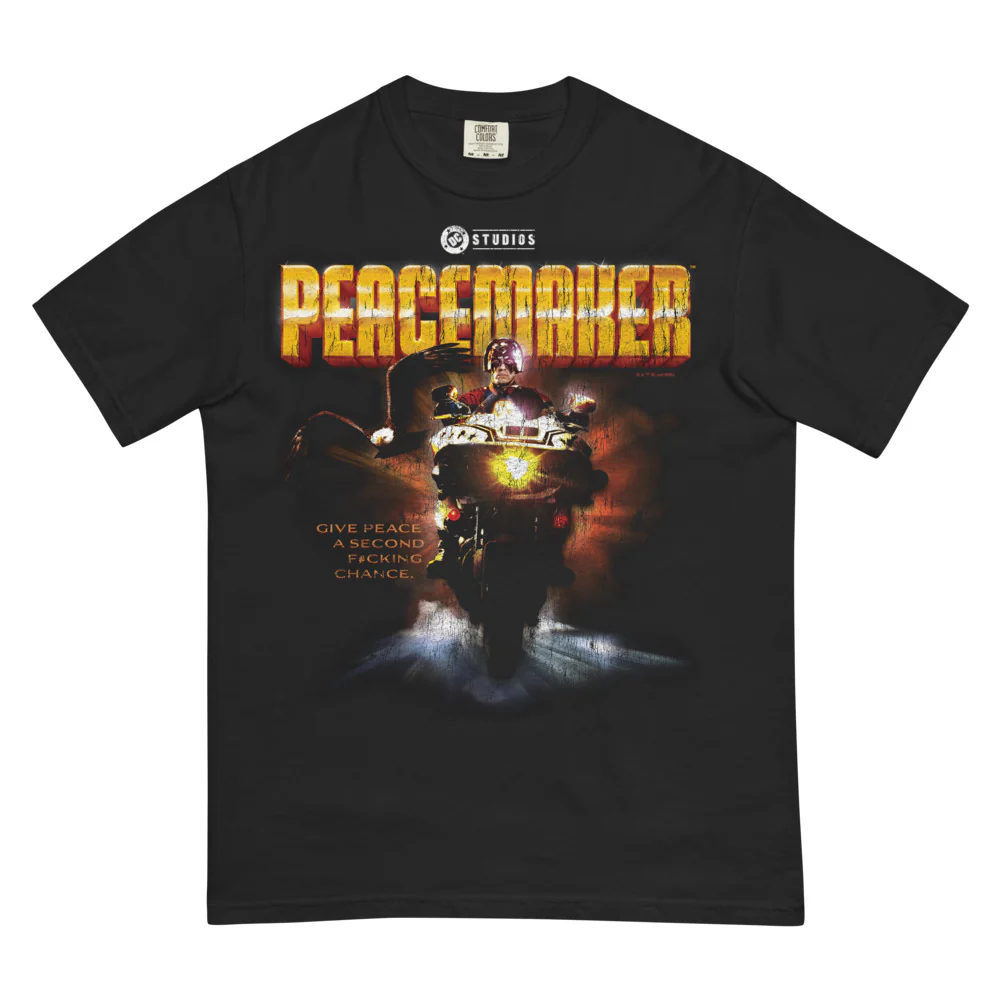 PEACEMAKER Give Peace a Second F#cking Chance Comfort Colors T-Shirt