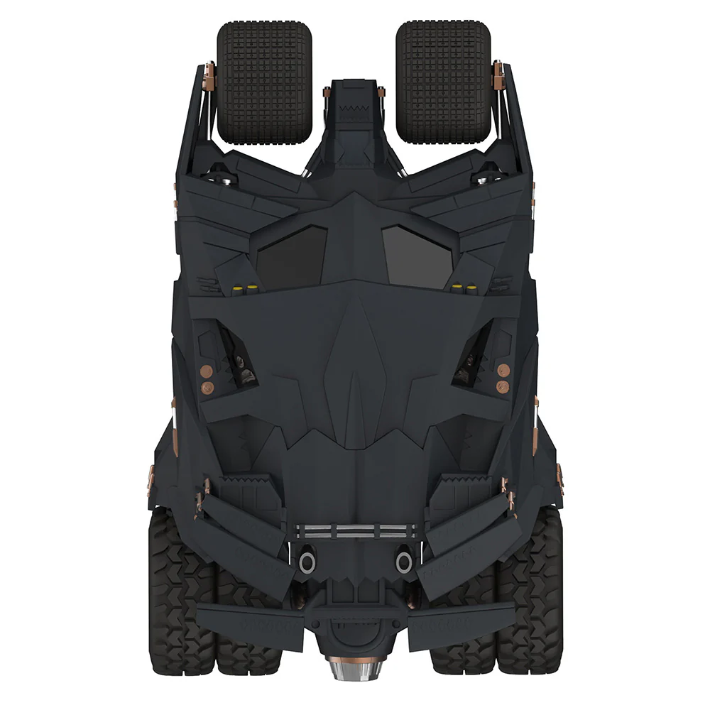 THE DARK KNIGHT TRILOGY Batmobile Tumbler Super Cyborg Collectible Figure