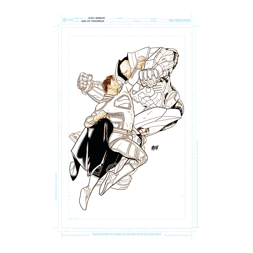 1037-man-of-tomorrow-superman-lex-luthor-by-mitch-gerads-11-x-17-black-white-art-board-facsimile-1.webp MAN OF TOMORROW Superman & Lex Luthor by Mitch Gerads 11"x 17" Black & White Art Board Facsimile