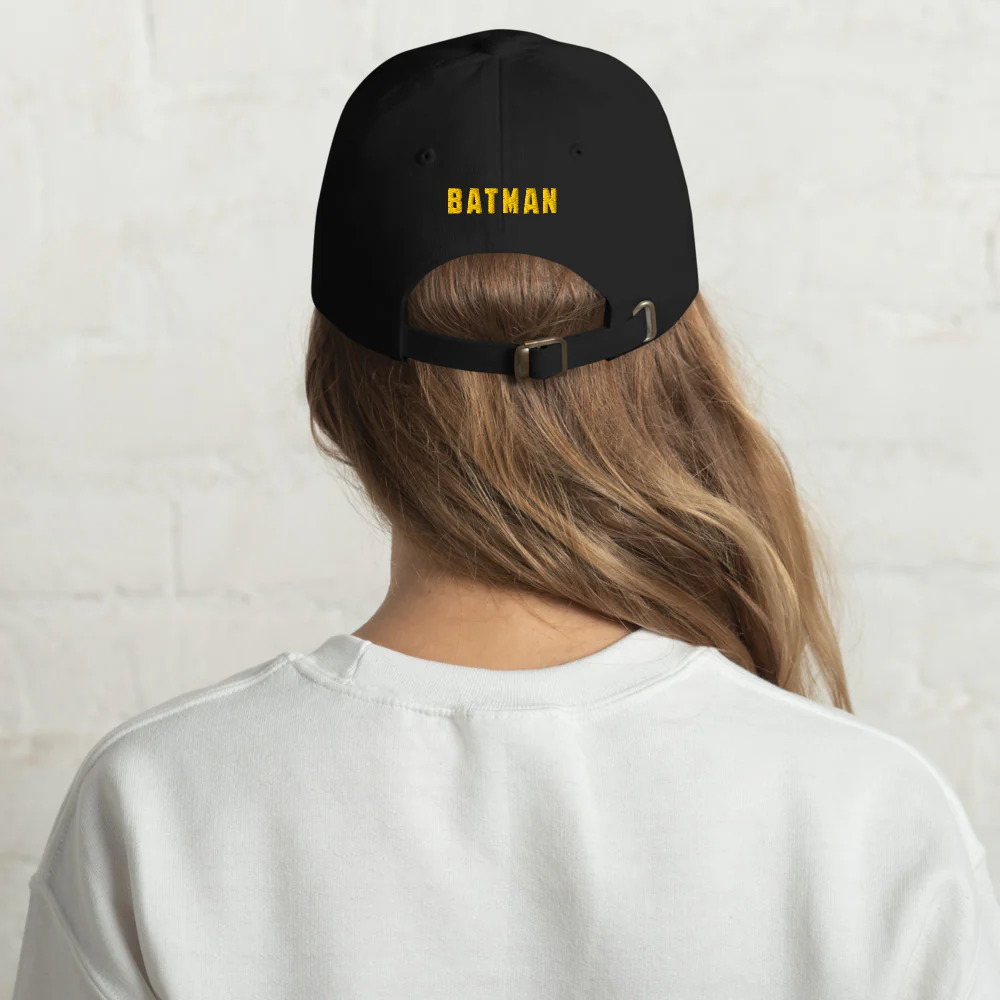 BATMAN (1989) Batman Logo Embroidered Dad Hat