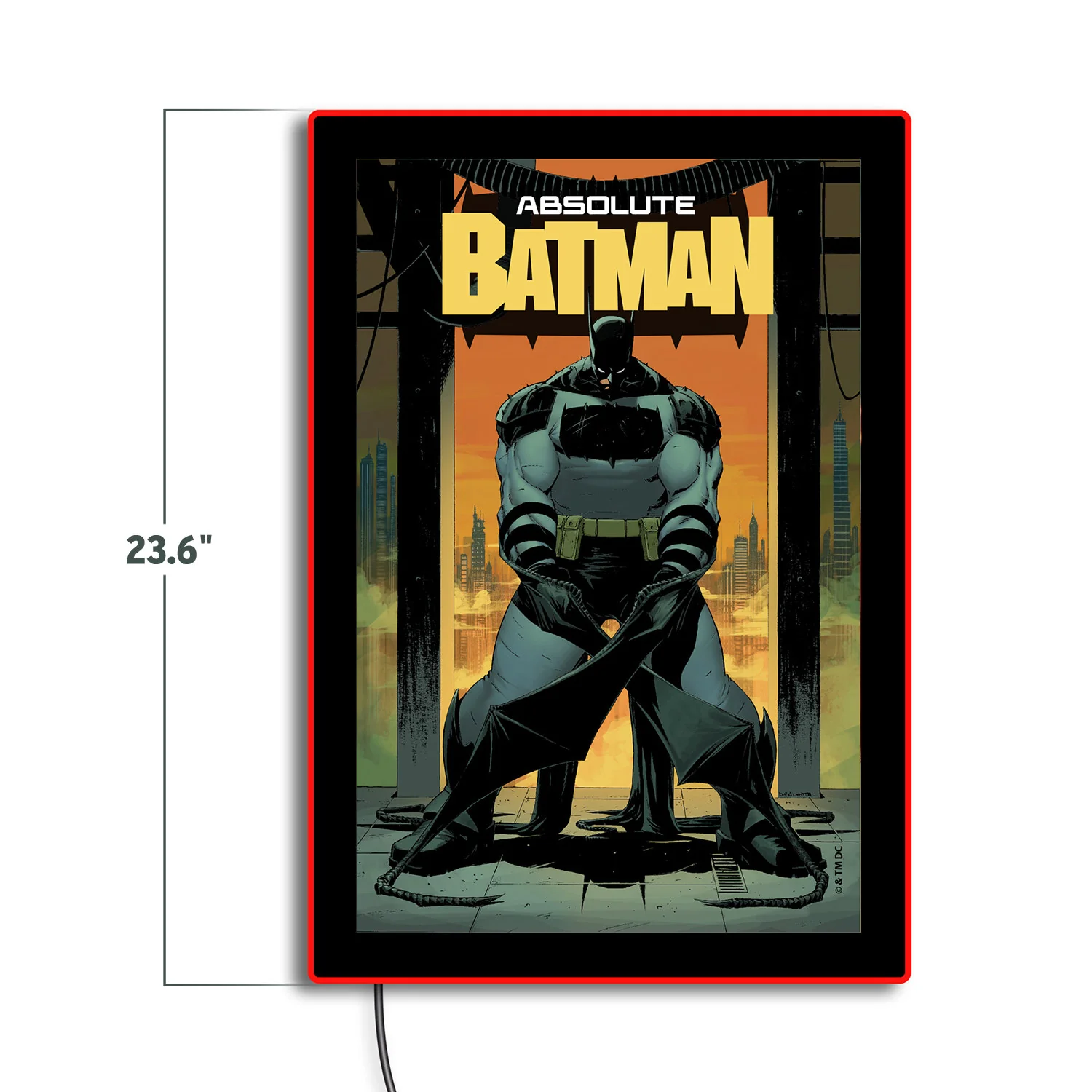 ABSOLUTE BATMAN LED Brandlite Wall Light