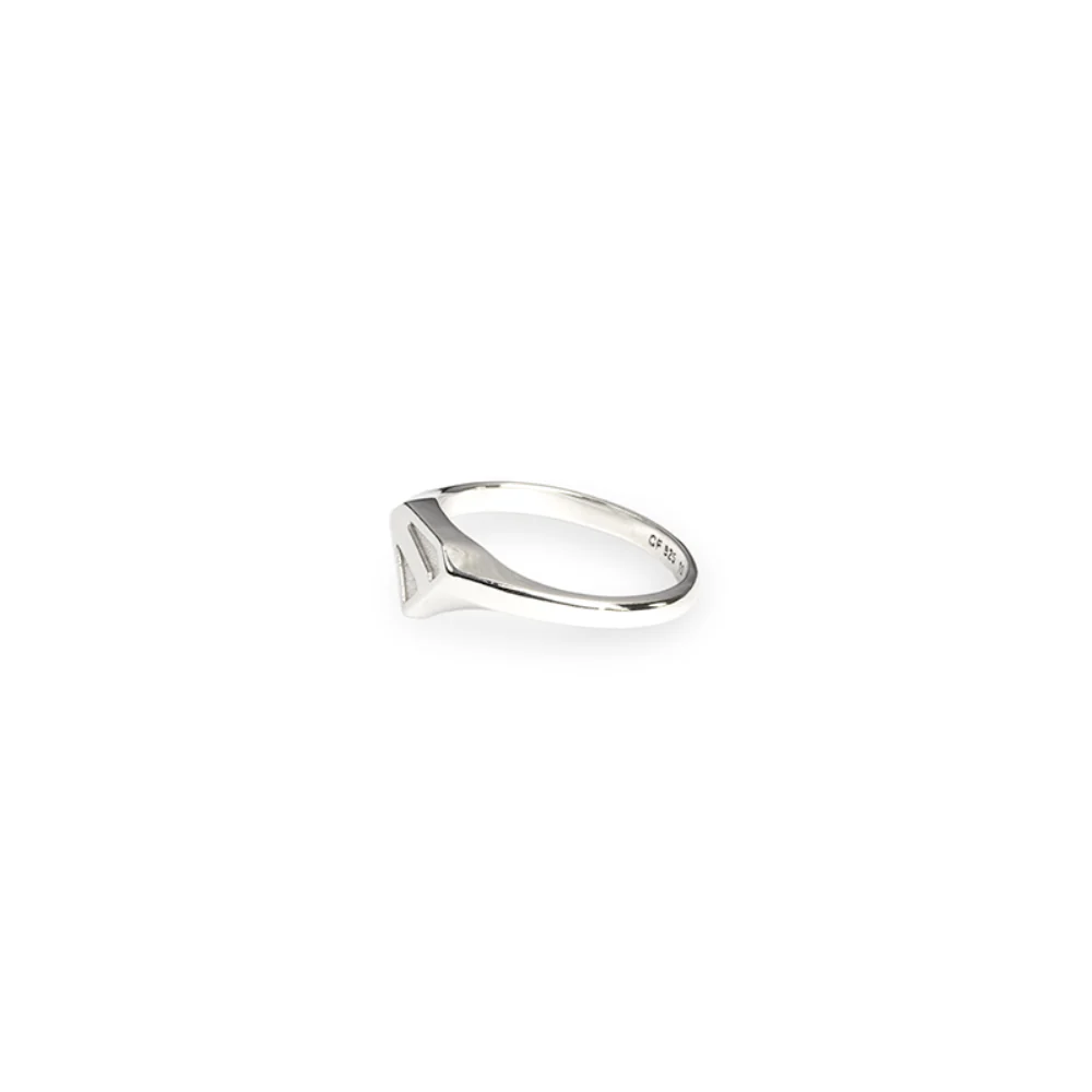 SUPERMAN (2025 Movie) S-Shield Sterling Silver Ring