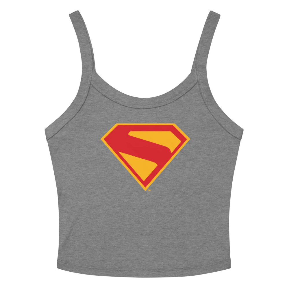 SUPERMAN (2025 Movie) S-Shield Women’s Micro-Rib Tank Top