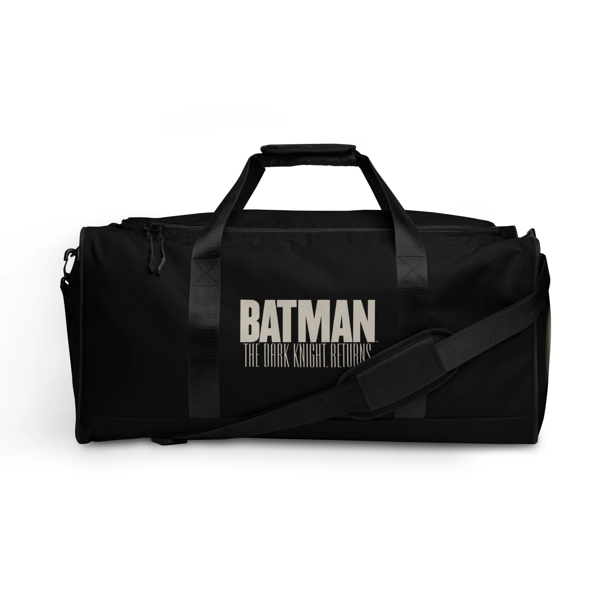 Batman Bag: The Dark Knight Returns Duffel with Bat-Signal & DC Logo