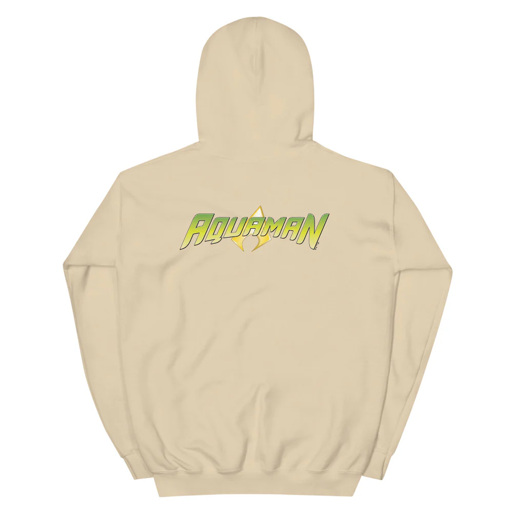 AQUAMAN Logo Embroidered Hoodie