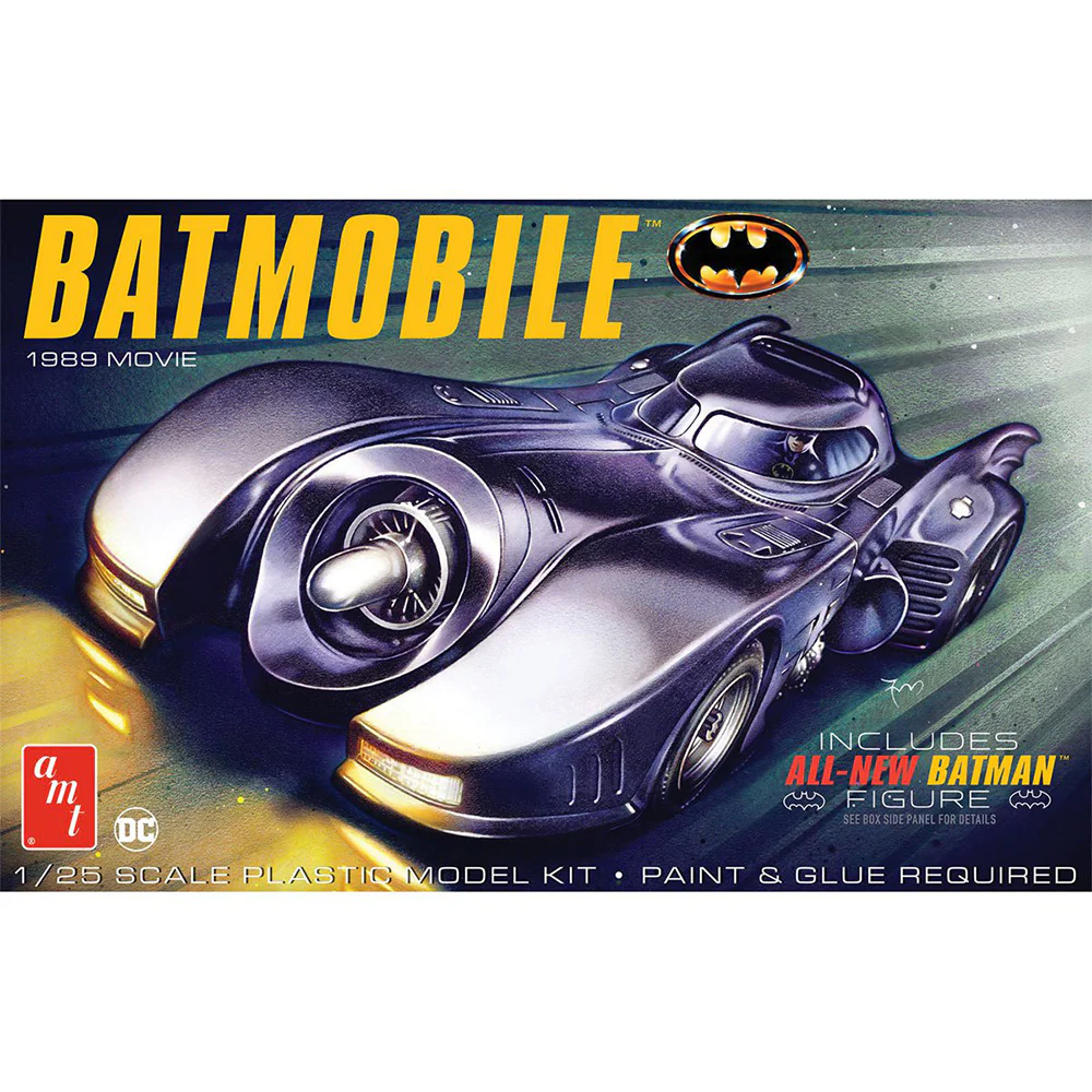 Batman (1989) Batmobile 1:25 Scale Model Kit