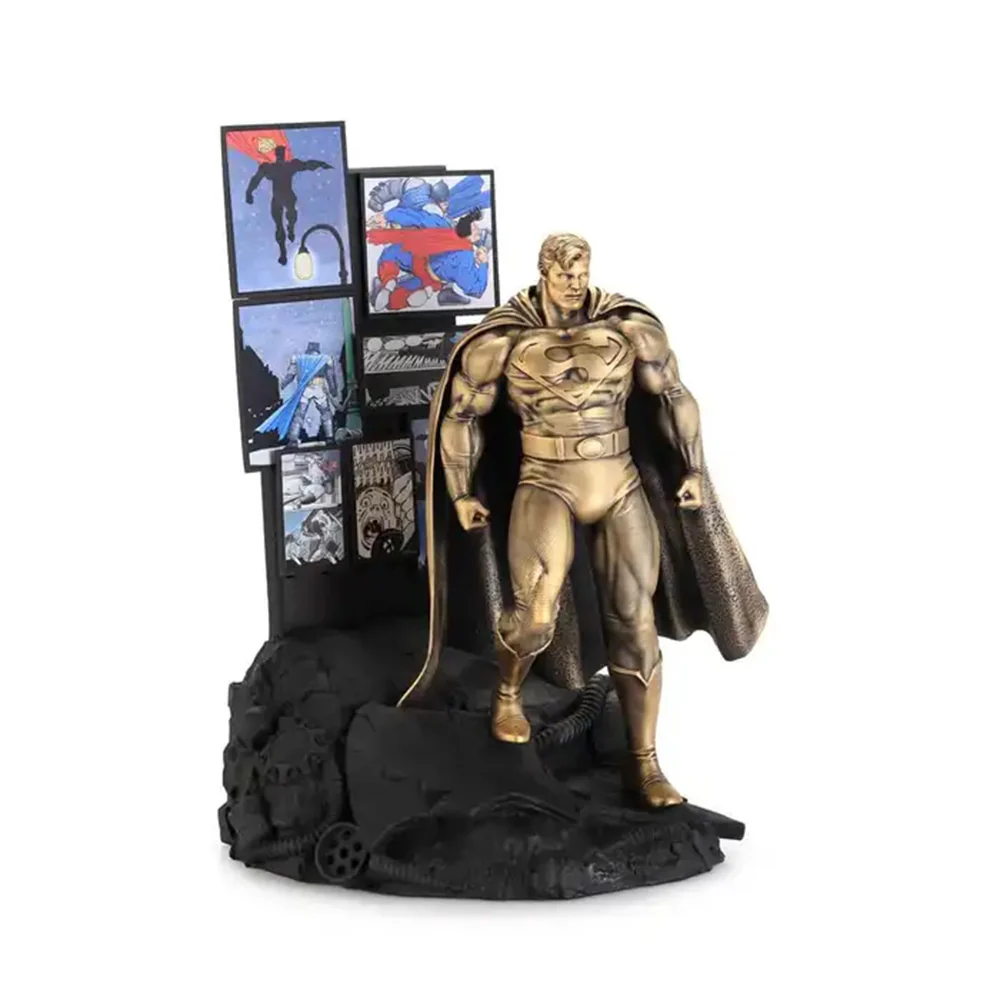 BATMAN The Dark Knight Returns Limited Edition Gilt Superman Statue