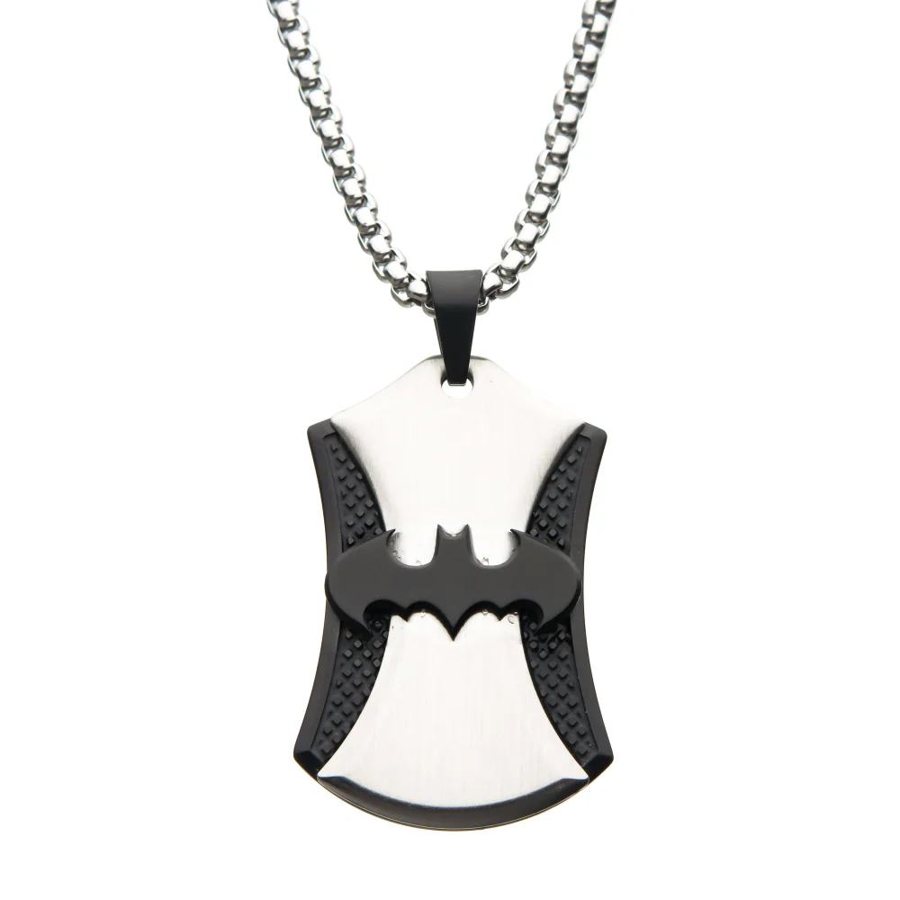 BATMAN Dog Tag Pendant Necklace