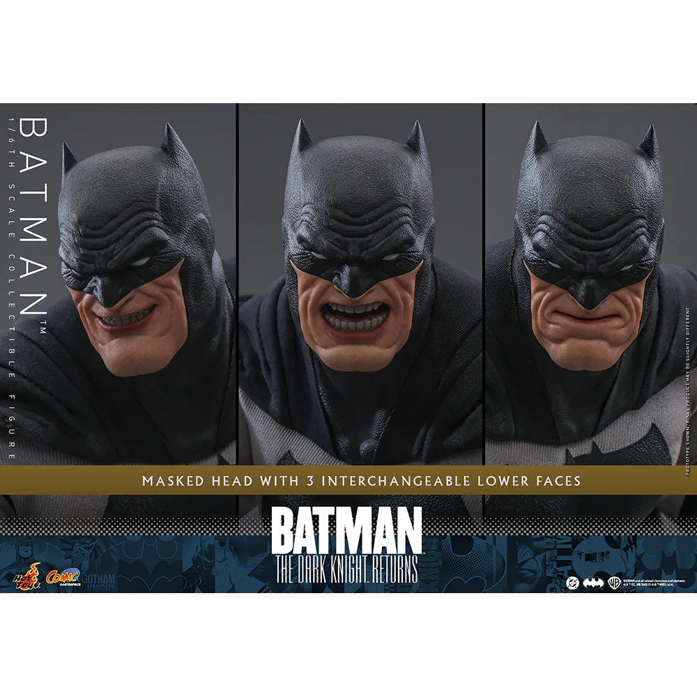 BATMAN: THE DARK KNIGHT RETURNS Batman Sixth Scale Figure by Hot Toys