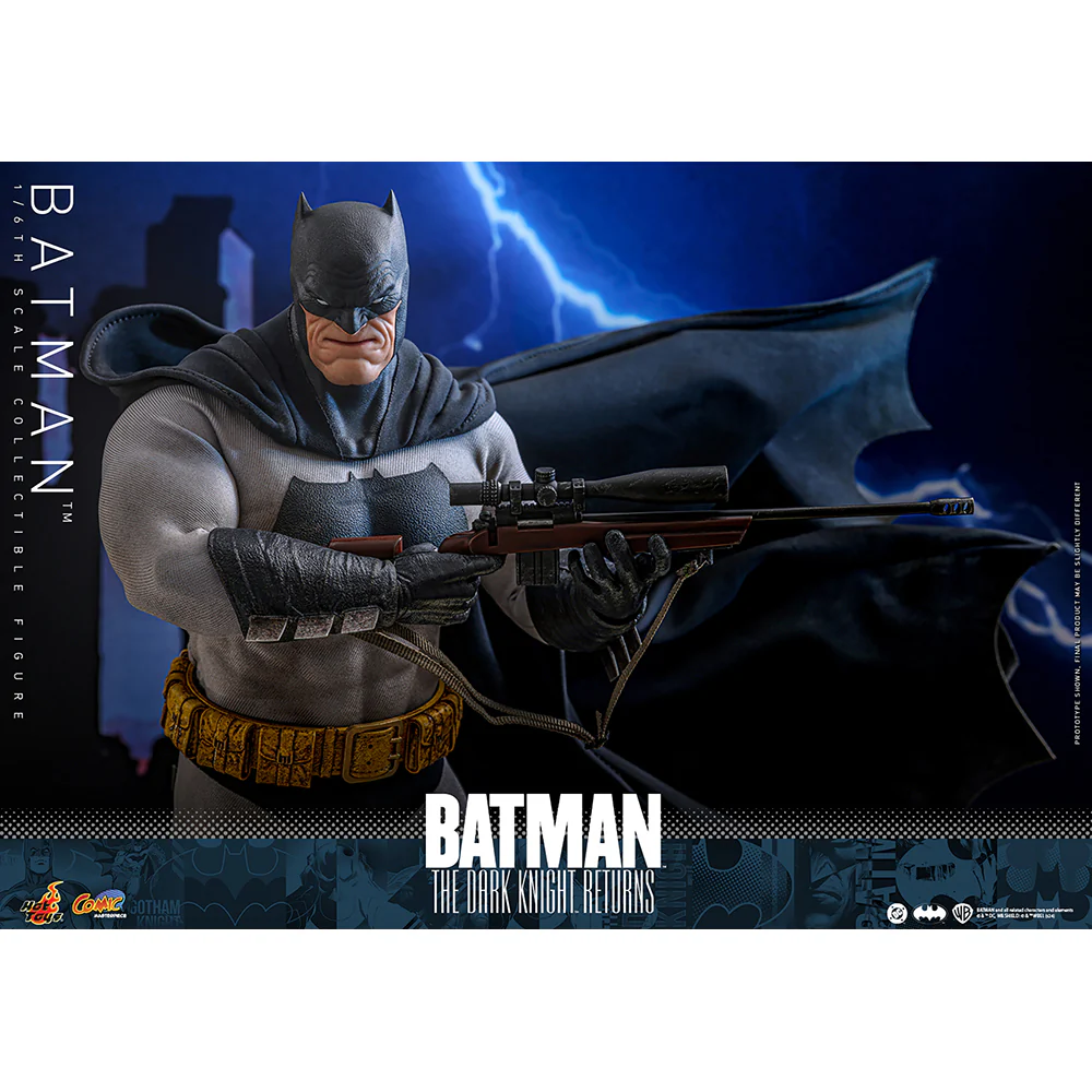BATMAN: THE DARK KNIGHT RETURNS Batman Sixth Scale Figure by Hot Toys