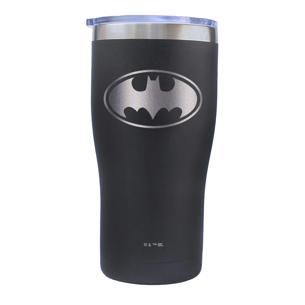 BATMAN Logo Engraved Tumbler