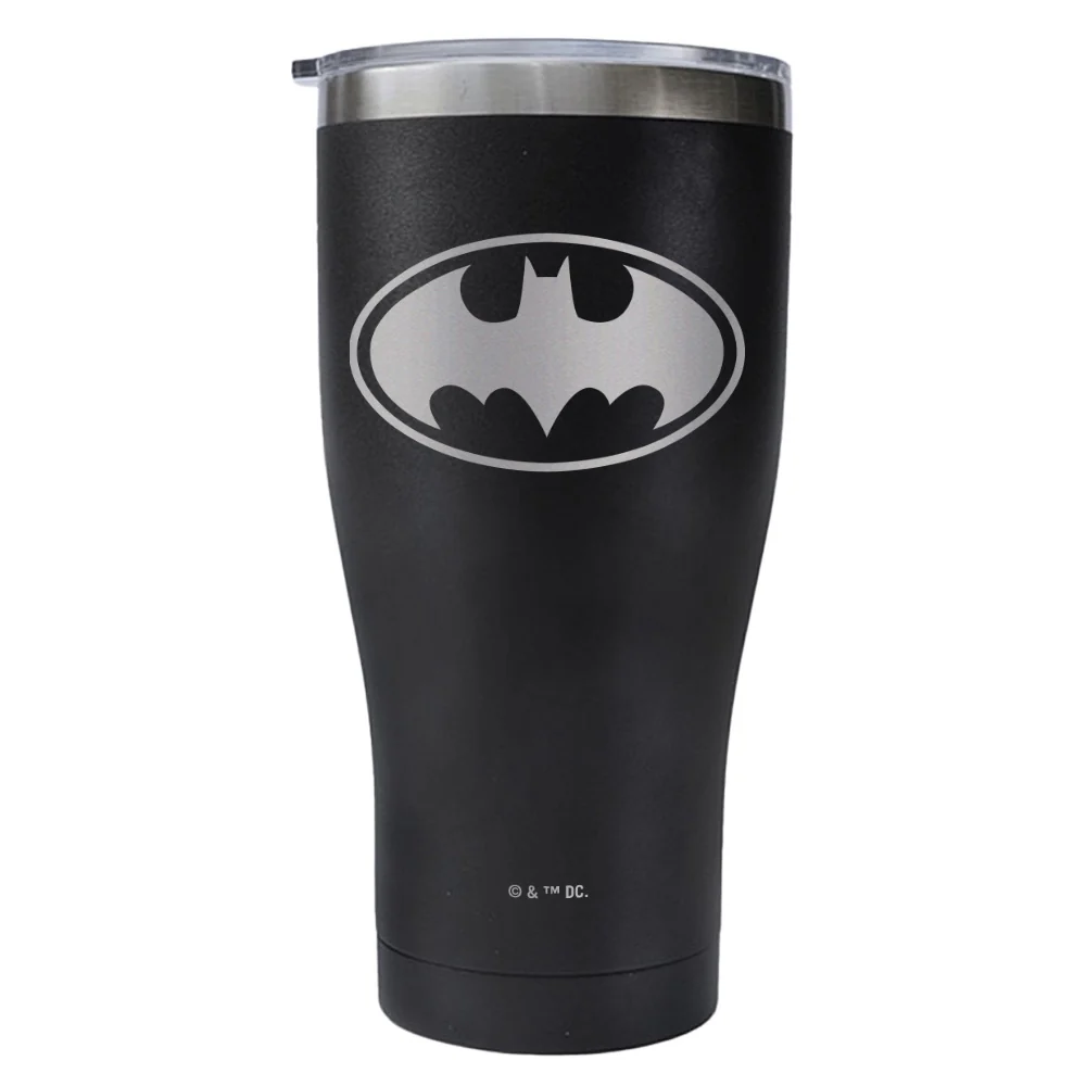 BATMAN Logo Engraved Tumbler