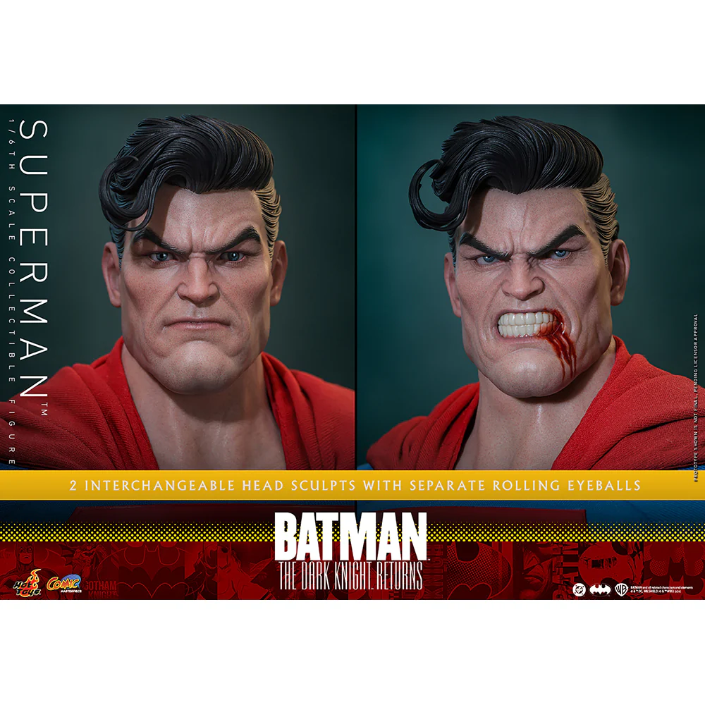 BATMAN: THE DARK KNIGHT RETURNS Superman Sixth Scale Figure by Hot Toys