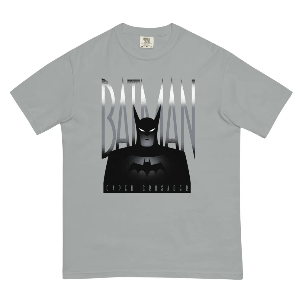 BATMAN: CAPED CRUSADER Noir Knight Comfort Colors T-shirt