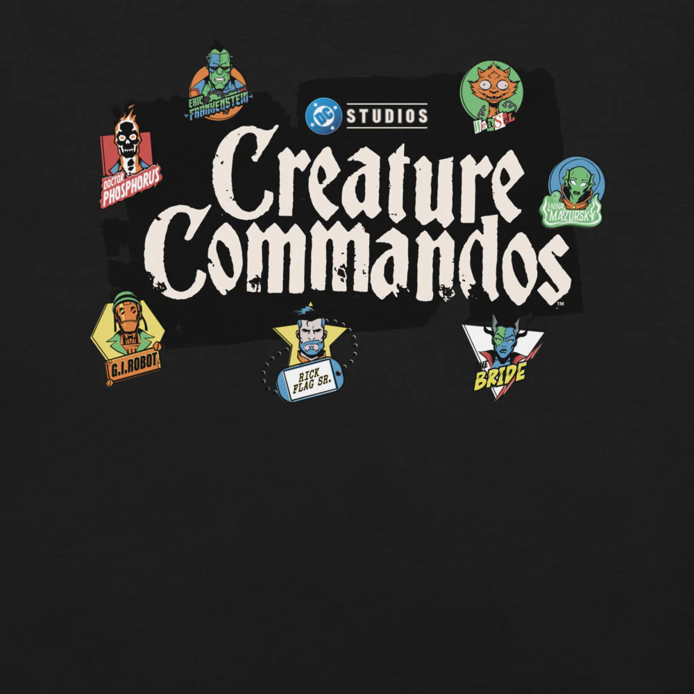 CREATURE COMMANDOS Roll Call T-shirt