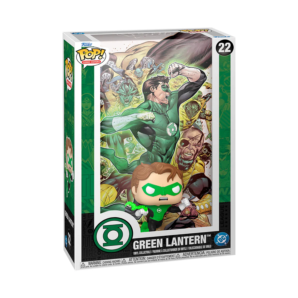 GREEN LANTERN Funko Pop! Comic Covers Vinyl Collectible