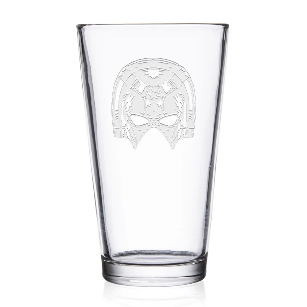 PEACEMAKER Eat Peace Motherf*#kers Engraved Pint Glass