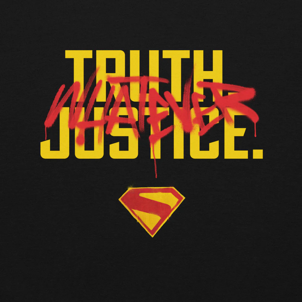 SUPERGIRL (2026 Movie) Truth Justice Whatever Crewneck Sweatshirt