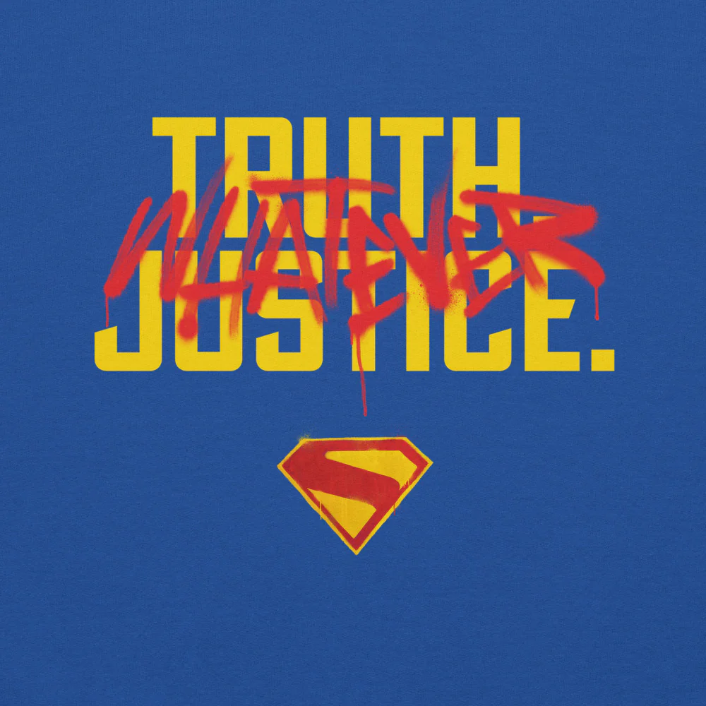 SUPERGIRL (2026 Movie) Truth Justice Whatever Crewneck Sweatshirt