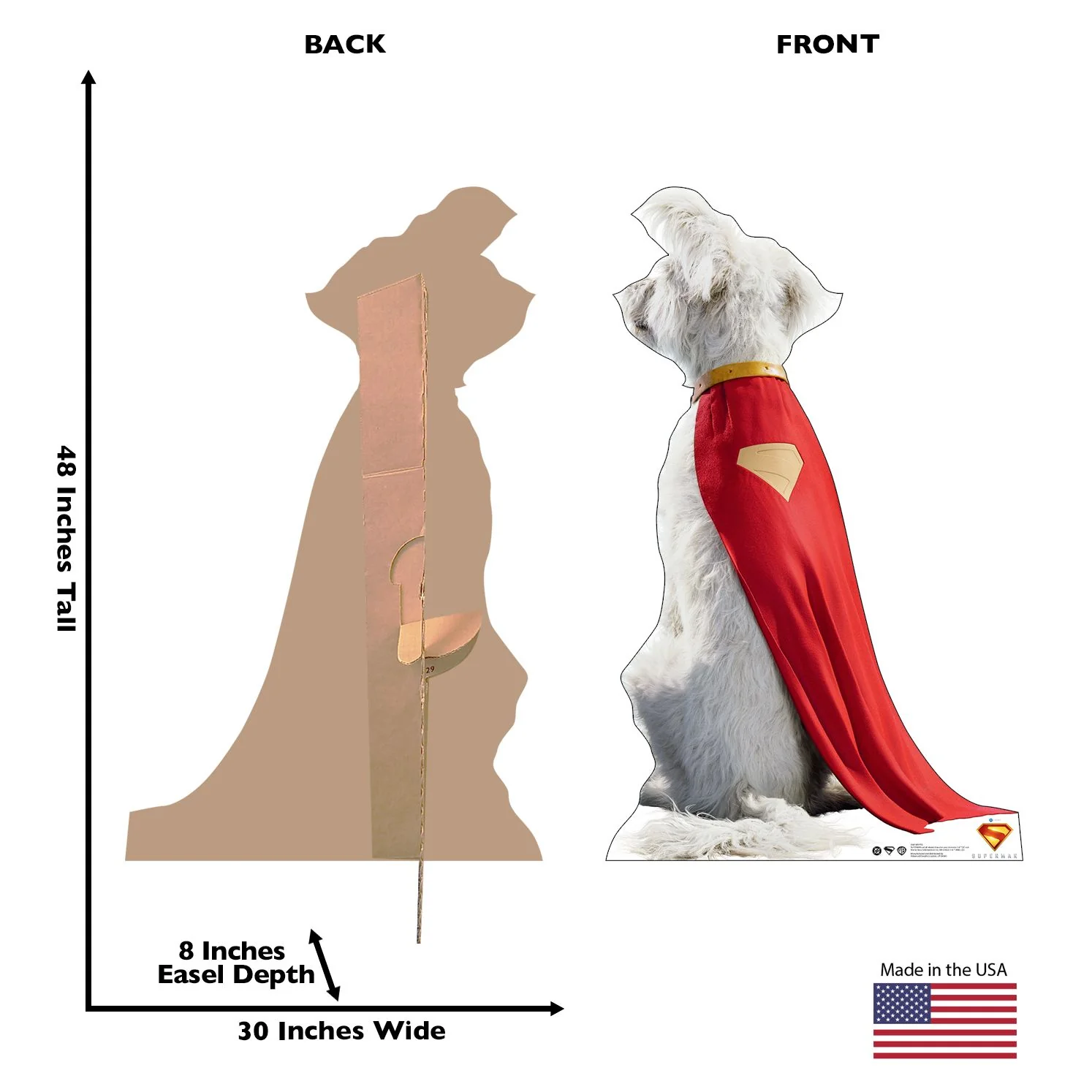 3206-superman-2025-movie-krypto-cardboard-cutout-standee-3.webp SUPERMAN (2025 Movie) Krypto Cardboard Cutout Standee