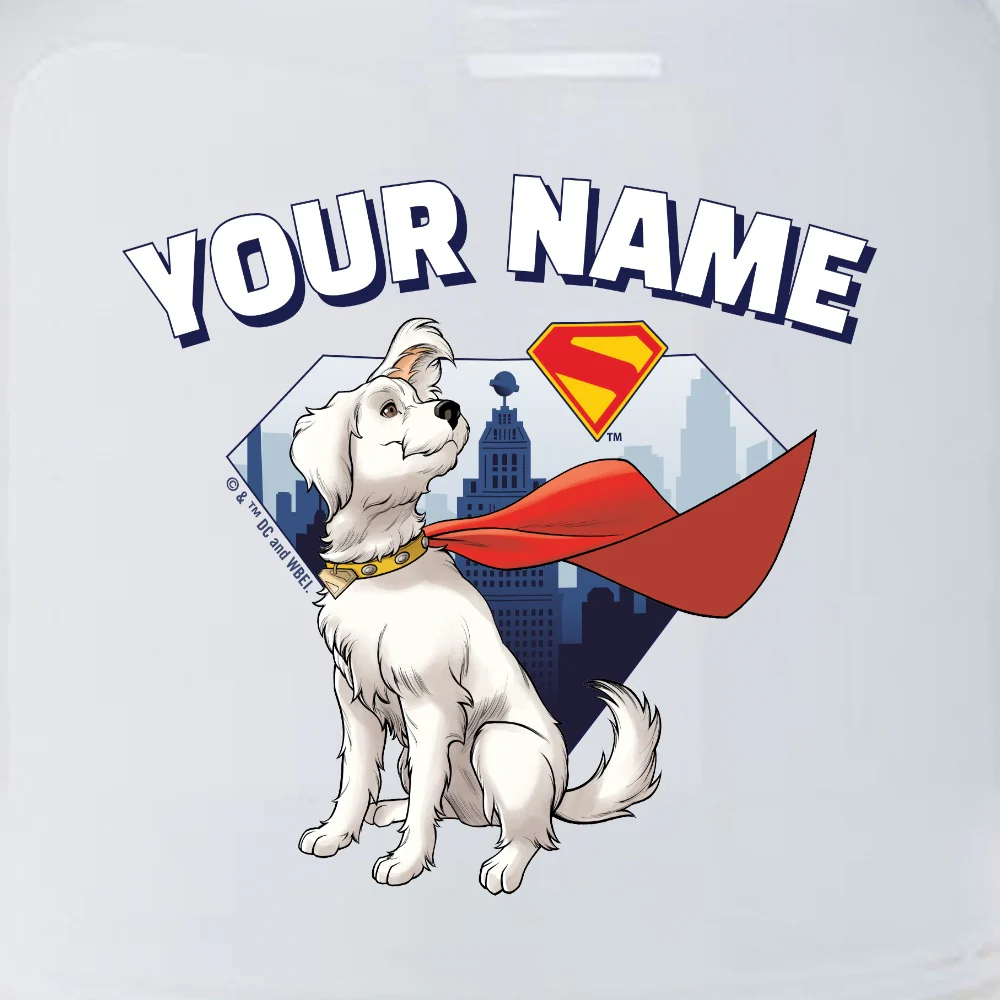SUPERMAN (2025 Movie) Krypto Personalized Treat Jar