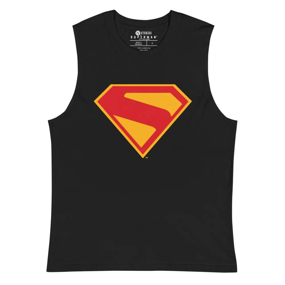 SUPERMAN (2025 Movie) S-Shield Muscle Shirt