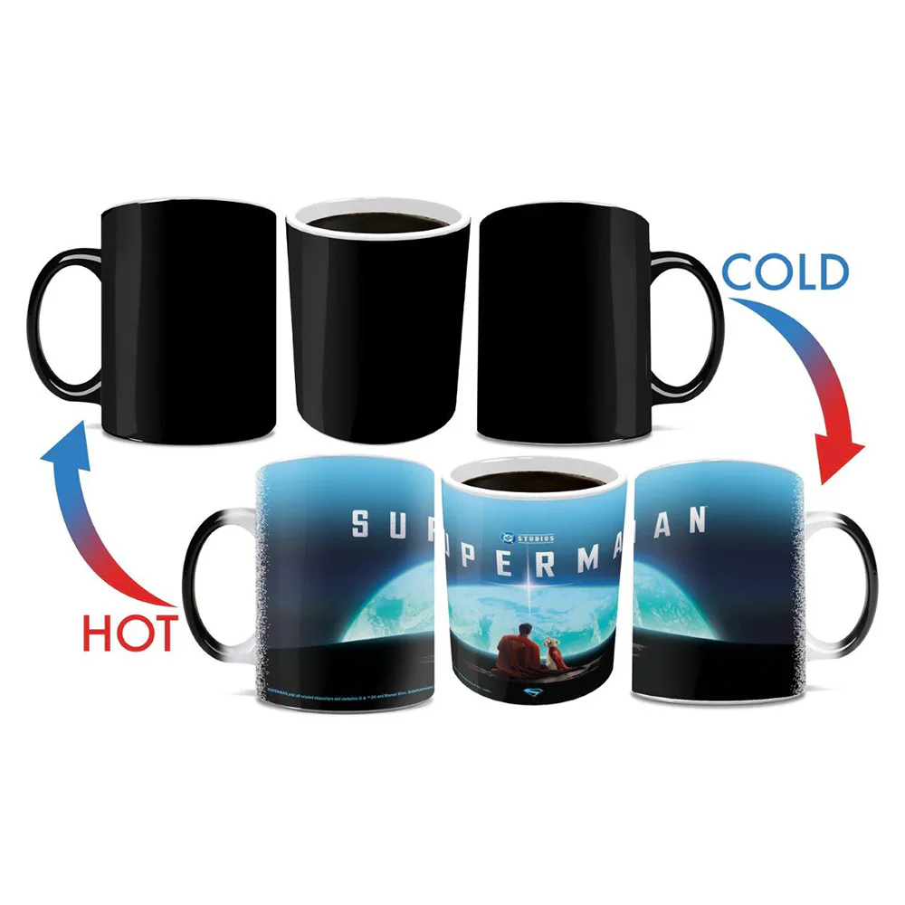 SUPERMAN (2025 Movie) Superman & Krypto Morphing Mugs® Heat-Sensitive Mug
