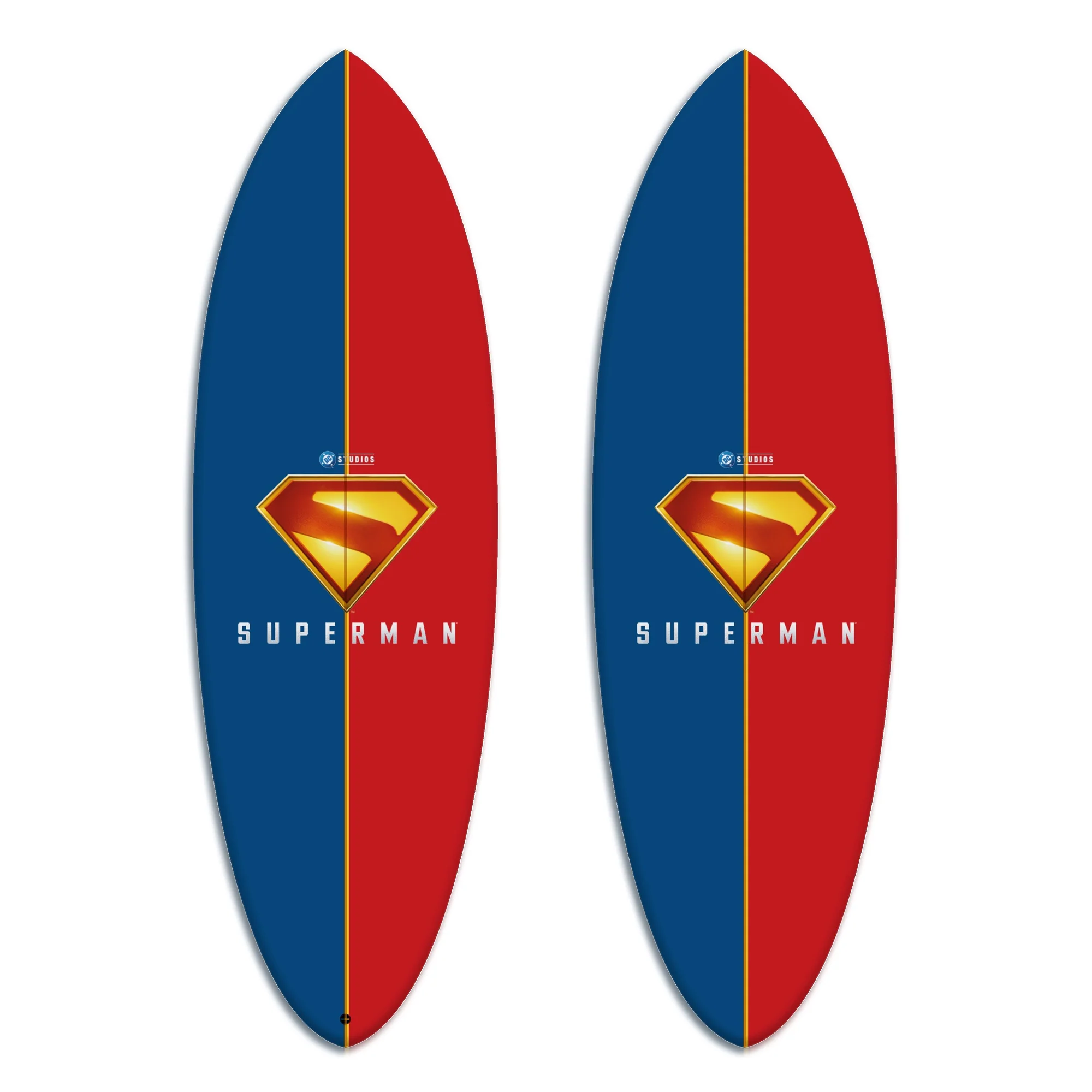 SUPERMAN (2025 Movie) Theatrical S-Shield Surfboard