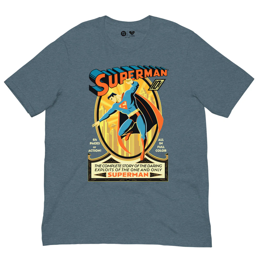 SUPERMAN Golden Age First Edition T-Shirt
