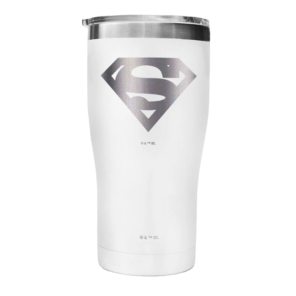 SUPERMAN Logo Engraved Tumbler