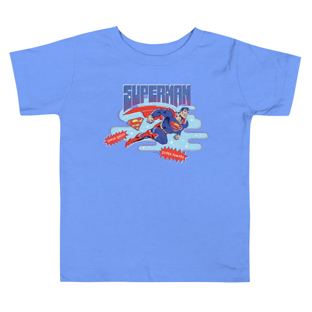 SUPERMAN Super Speed, Super Powers Toddler T-Shirt