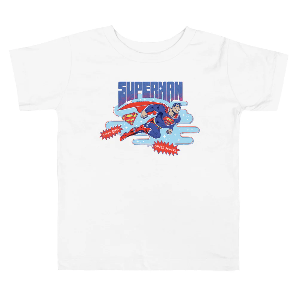 SUPERMAN Super Speed, Super Powers Toddler T-Shirt