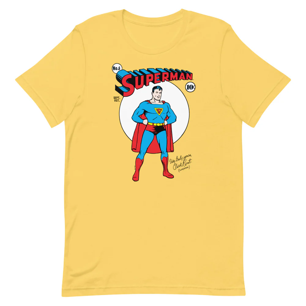 SUPERMAN Very Truly Yours T-shirt