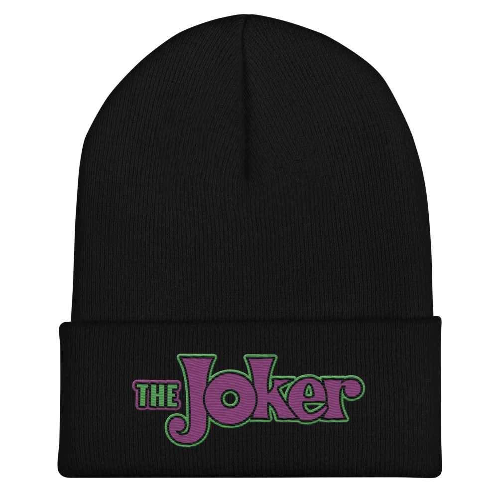 THE JOKER Cuffed Beanie