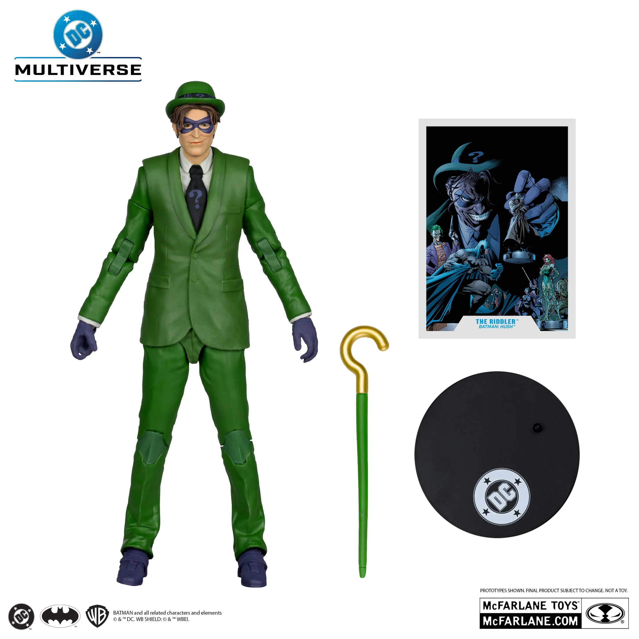 THE RIDDLER (Batman: Hush) McFarlane Toys DC Multiverse Action Figure
