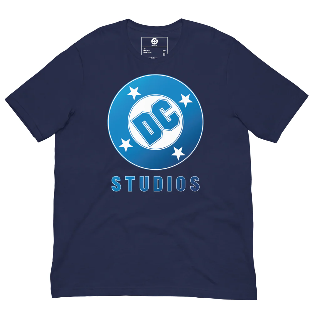 DC Studios Blue Logo T-Shirt