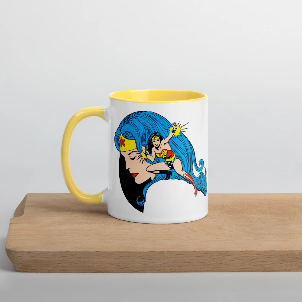 WONDER WOMAN Amazonian Two-tone Mug