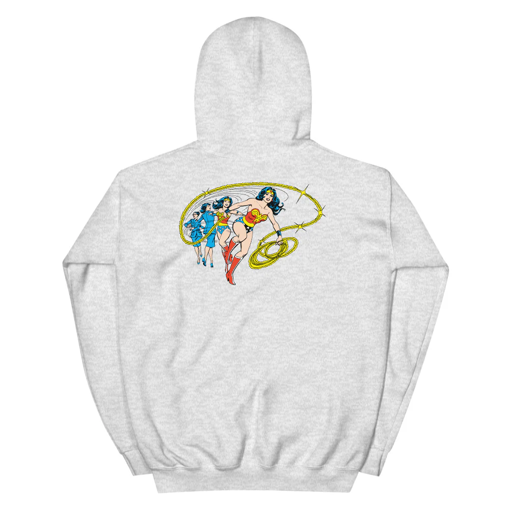 WONDER WOMAN Costume Transformation Embroidered Hoodie