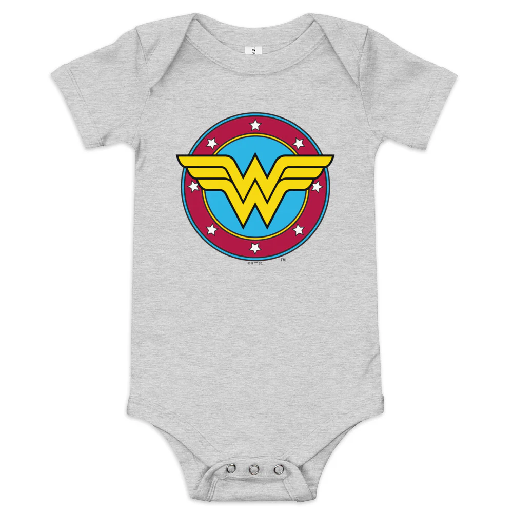 4114-wonder-woman-logo-baby-bodysuit-1.webp WONDER WOMAN Logo Baby Bodysuit
