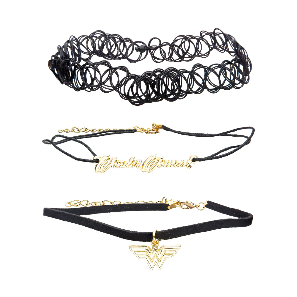 4150-wonder-woman-logo-elastic-tattoo-and-cord-choker-set-1.webp WONDER WOMAN Logo Elastic Tattoo and Cord Choker Set