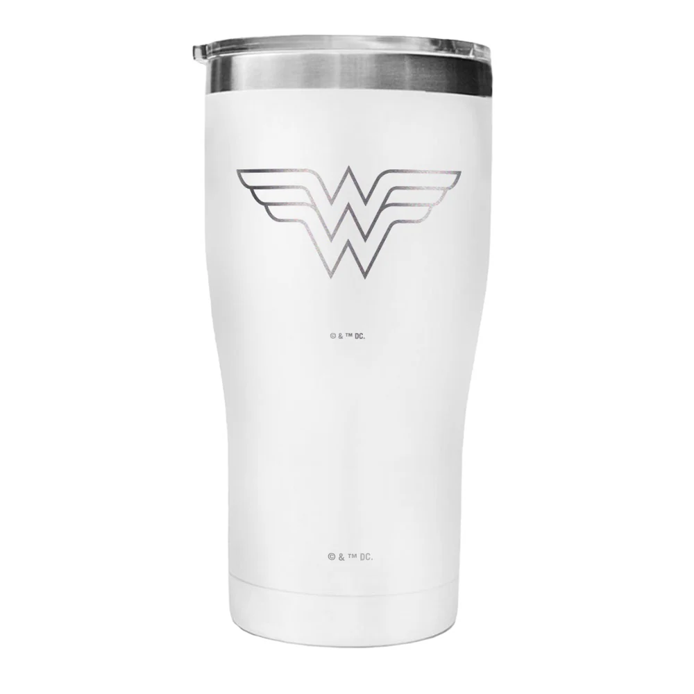 WONDER WOMAN Logo Engraved Tumbler