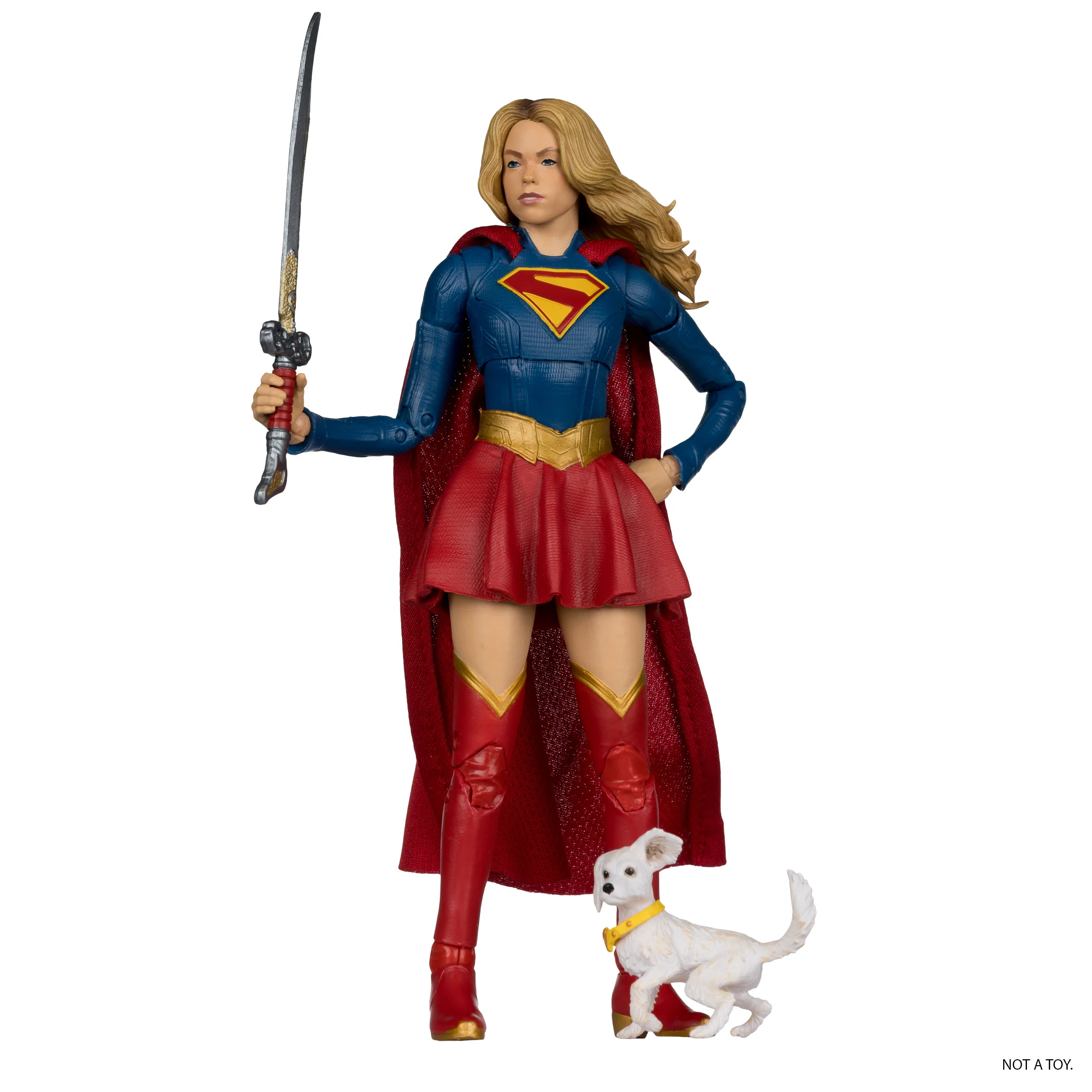 SUPERGIRL (2026 Movie) McFarlane Toys DC Multiverse Deluxe Theatrical Edition Supergirl & Puppy Krypto Action Figure