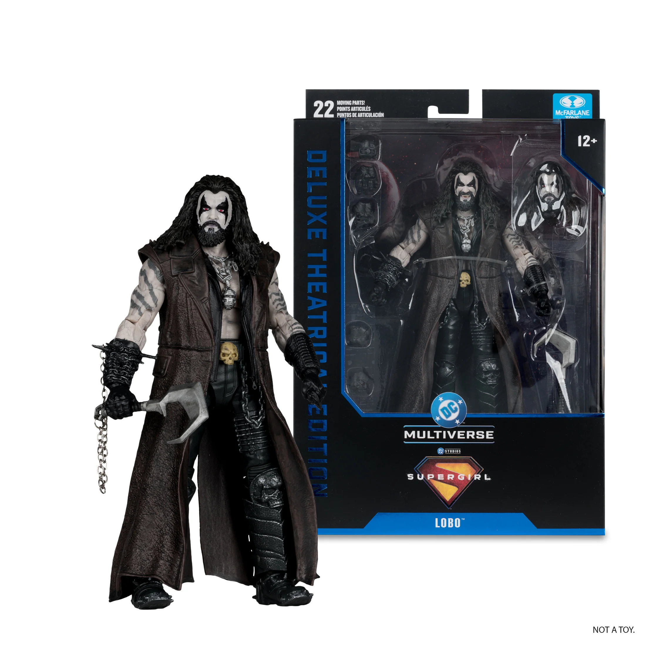 SUPERGIRL (2026 Movie) McFarlane Toys DC Multiverse Deluxe Theatrical Edition Lobo Action Figure