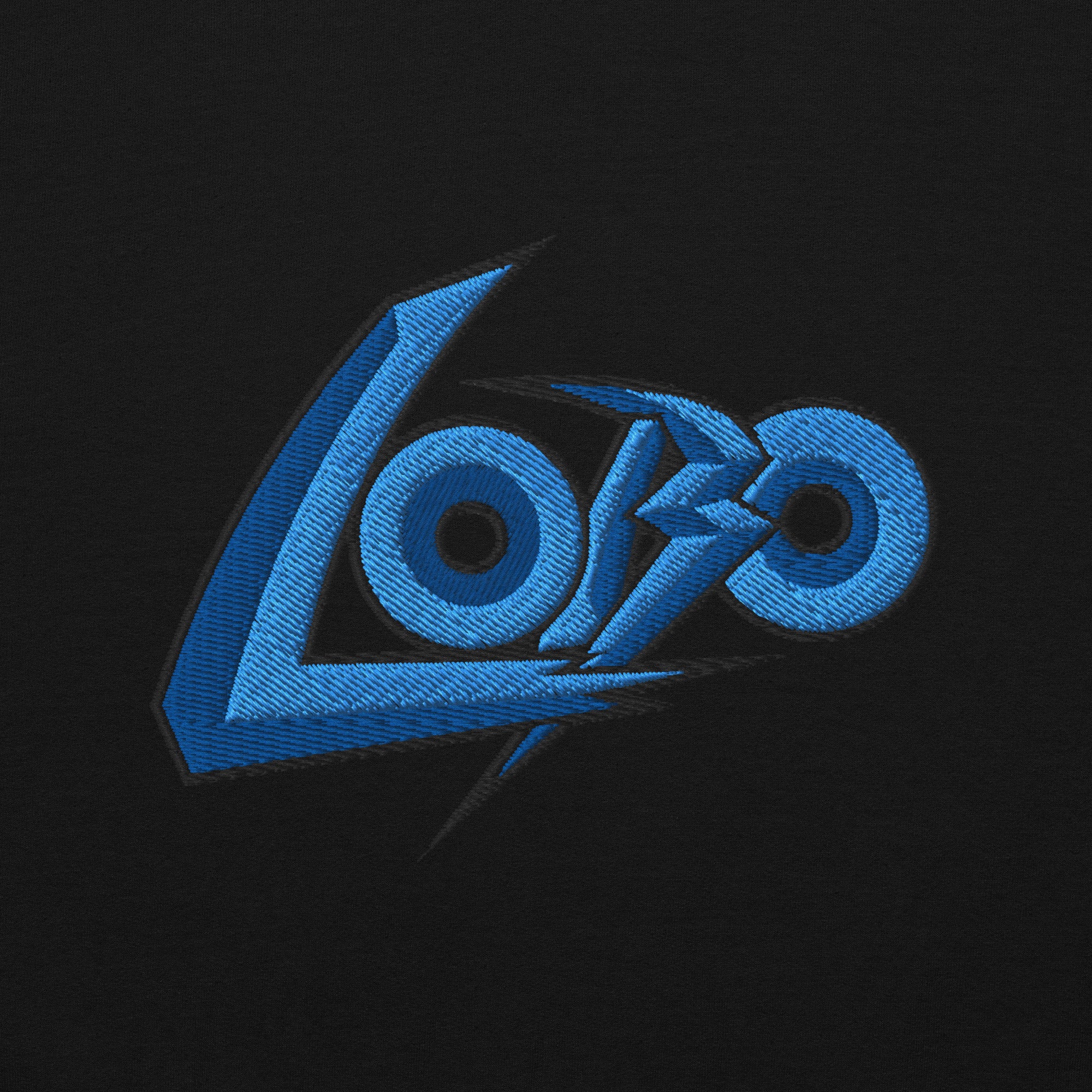 LOBO Embroidered Hoodie The Main Man Classic '90s