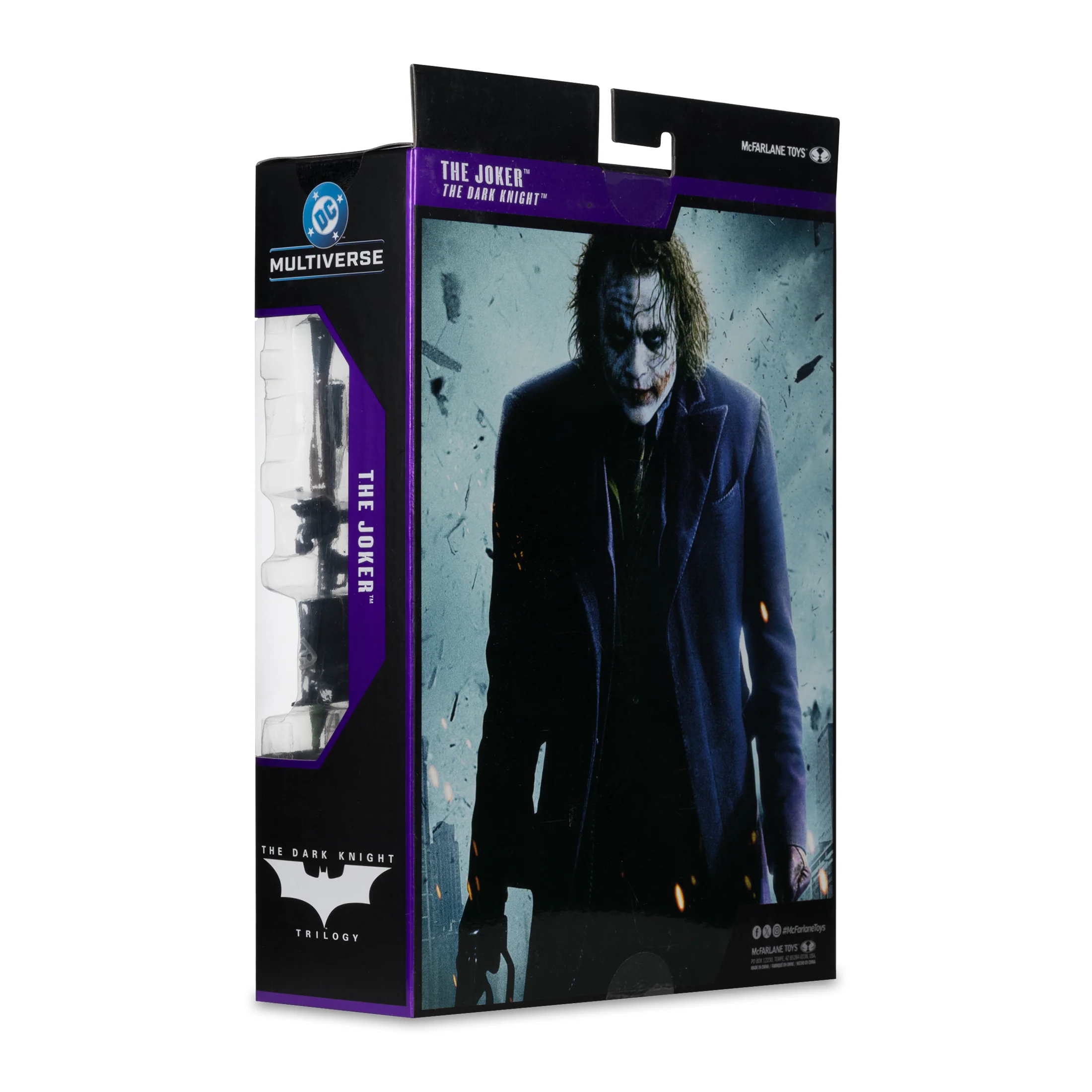 THE DARK KNIGHT McFarlane Toys DC Multiverse Deluxe Theatrical Edition The Joker Action Figure