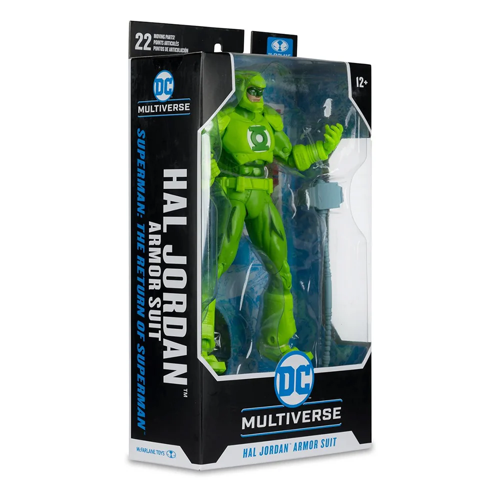 GREEN LANTERN (The Return of Superman) McFarlane Toys DC Multiverse Hal Jordan Armor Suit Action Figure