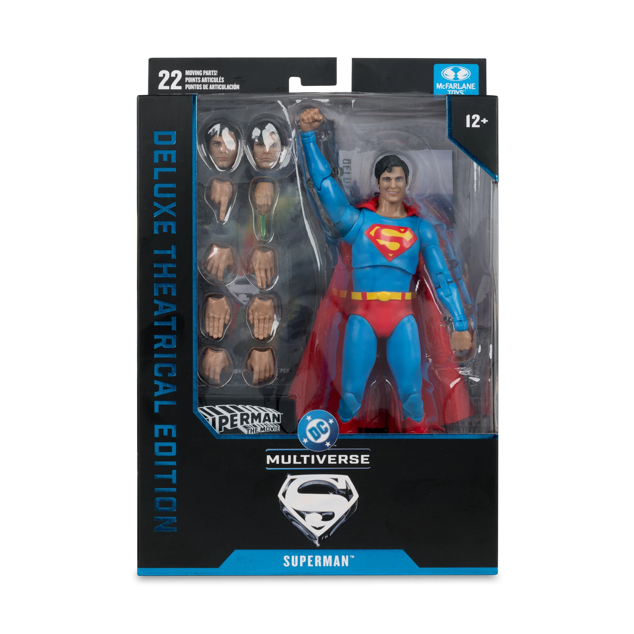SUPERMAN: THE MOVIE (1978) McFarlane Toys DC Multiverse Deluxe Theatrical Edition Superman Action Figure