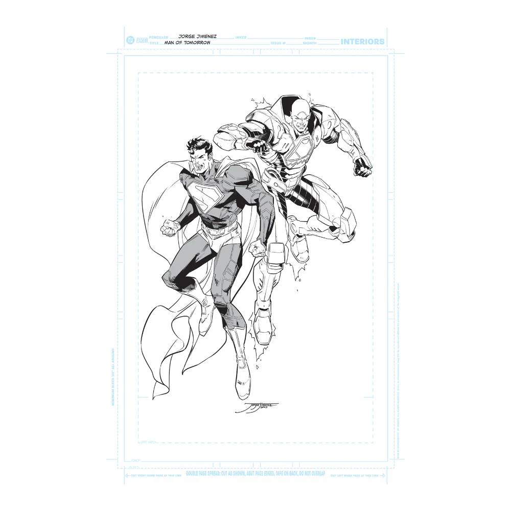 4752-man-of-tomorrow-superman-lex-luthor-by-jorge-jim-nez-11-x-17-black-white-art-board-facsimile-1.webp MAN OF TOMORROW Superman & Lex Luthor by Jorge Jiménez 11"x 17" Black & White Art Board Facsimile