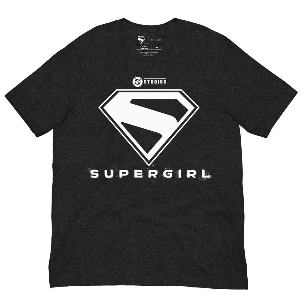 500-supergirl-2026-movie-black-white-logo-t-shirt-1.webp SUPERGIRL (2026 Movie) Black & White Logo T-Shirt