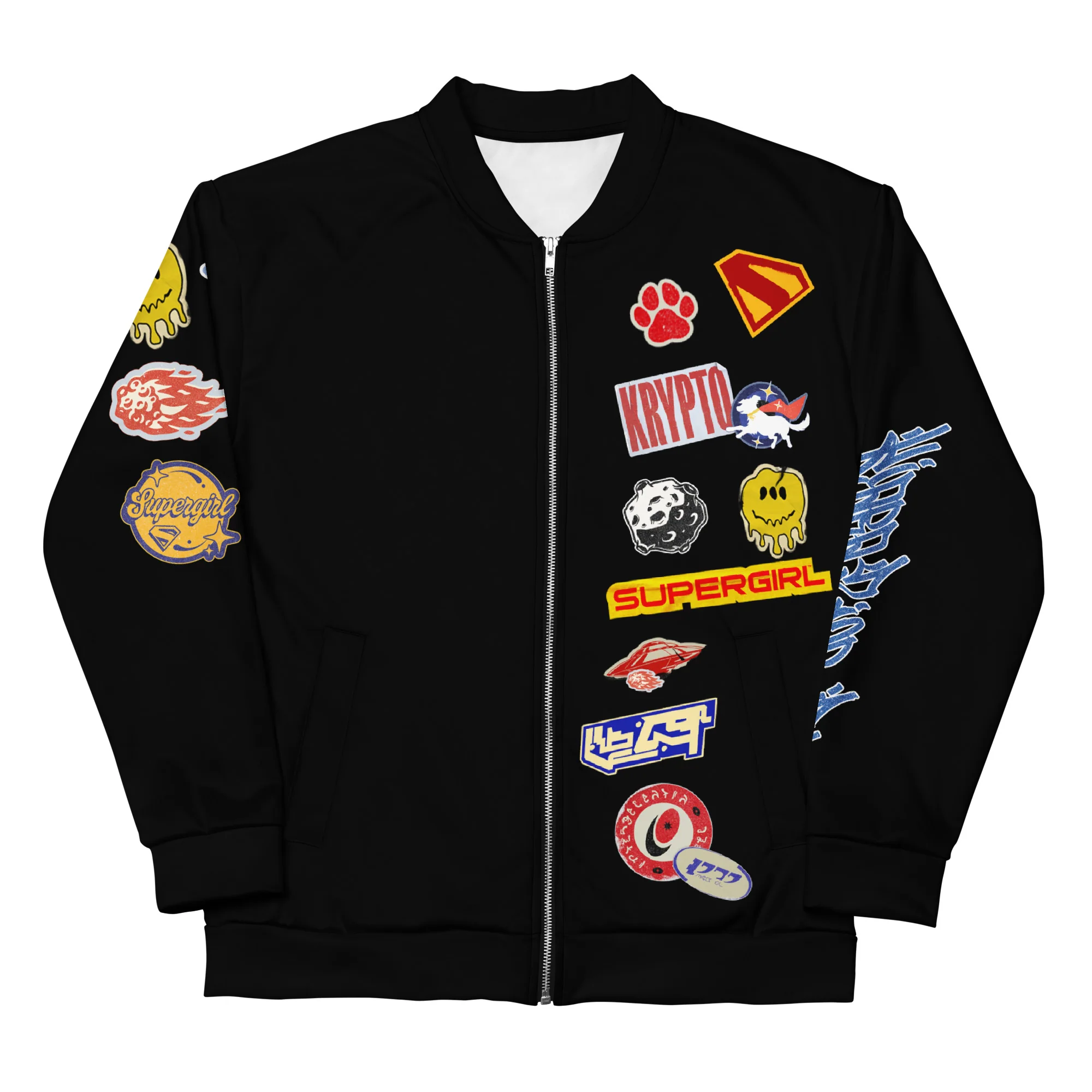SUPERGIRL (2026 Movie) Bomber Jacket Sticker Bomb
